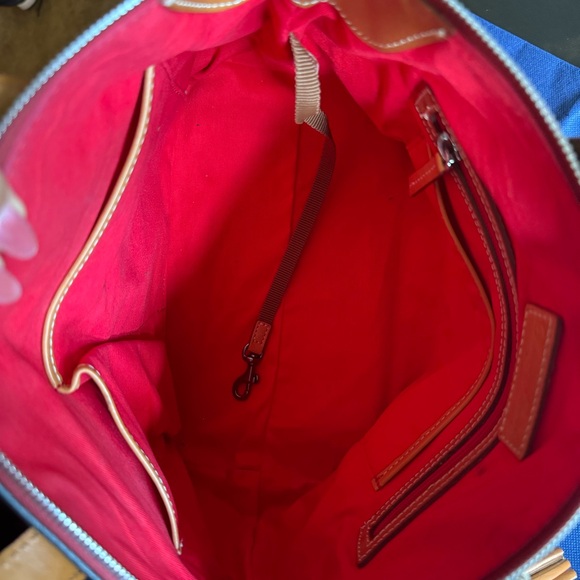 Dooney & Bourke Leather Trina Satchel - Picture 4 of 4